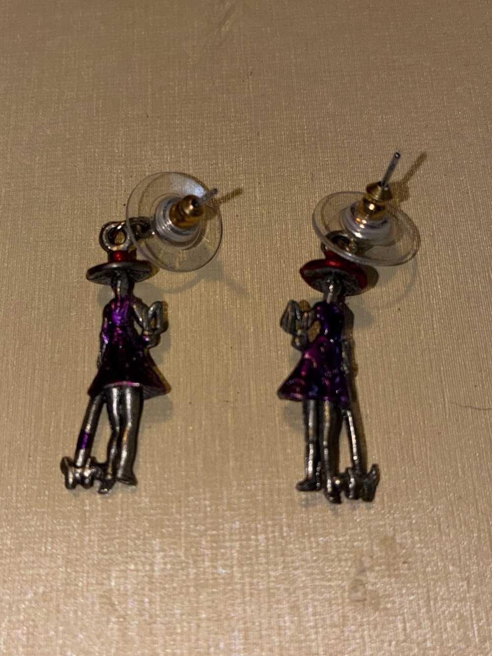 Purple Lady Earrings